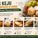 7 Jenis Keju Paling Populer di Dunia yang Wajib Dicoba Pencinta Kuliner