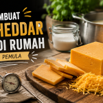 Cara Membuat Keju Cheddar Sendiri di Rumah untuk Pemula