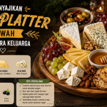 Cara Menyajikan Cheese Platter Mewah untuk Acara Keluarga