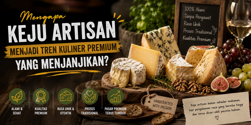 Mengapa Keju Artisan Menjadi Tren Kuliner Premium yang Menjanjikan