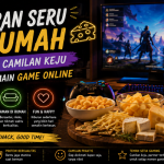 Hiburan Seru di Rumah Menikmati Camilan Keju Sambil Bermain Game Online